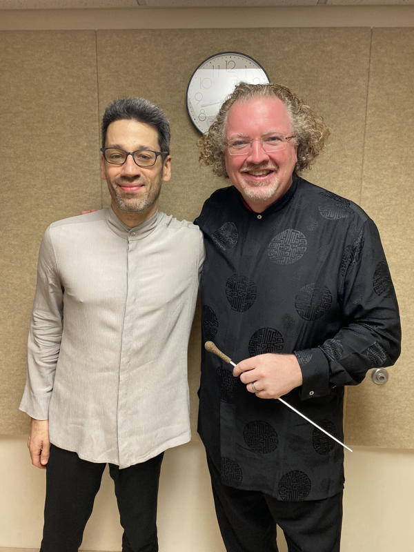 L-R: Jonathan Biss and Stéphane Denève. Photo courtesy of the SLSO. L-R: Jonathan Biss and Stéphane Denève. Photo courtesy of the SLSO.